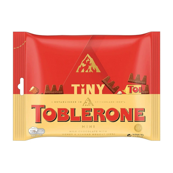 Toblerone tiny milk bag 168gr.a20