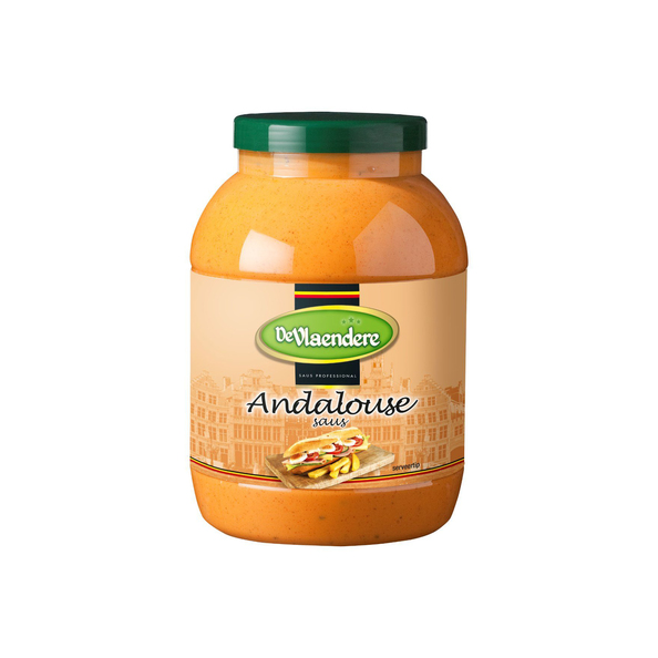 De vlaendere andalouse saus 3ltr.