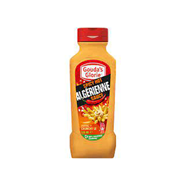 Gouda' s glorie algerienne spicy saus 550ml.