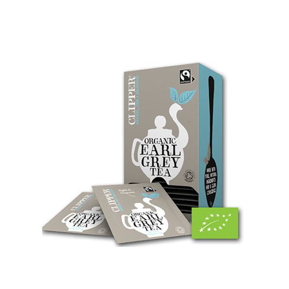 Clipper fairtrade earl grey bio 25st. a6