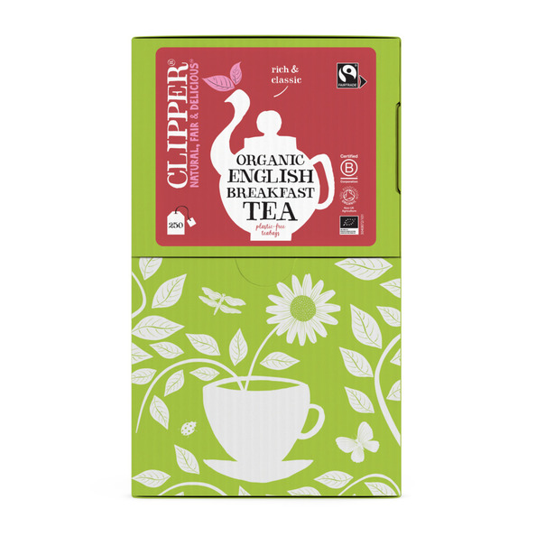 Clipper english breakfast bio 250st.