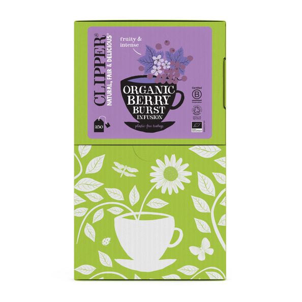 Clipper infusion berry burst bio 250st.