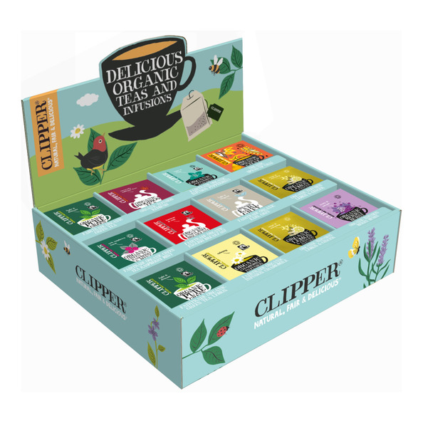 Clipper theedoos trial box 180 zakjes 11 smaken