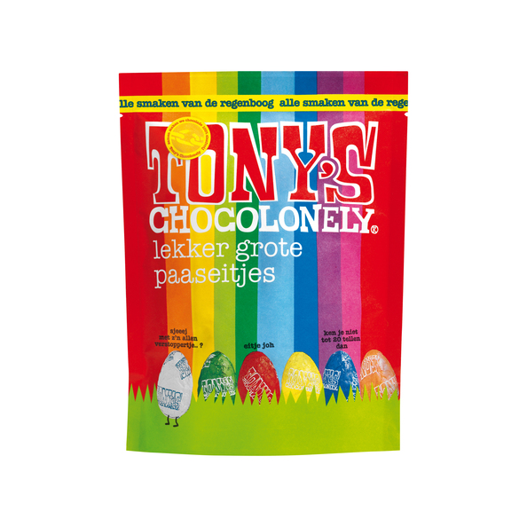 Tony's Chocolenely paas pouch mix 20 stuks
