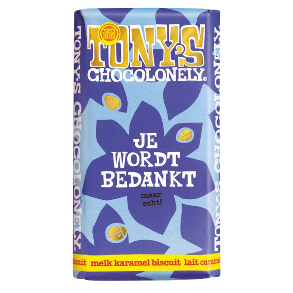 Tony's bedankt m. karamel bisc.180gr. a15 voorjaar