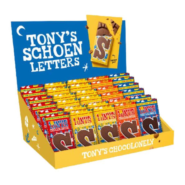 Tony's Chocolonely assorti doos 105 stuks