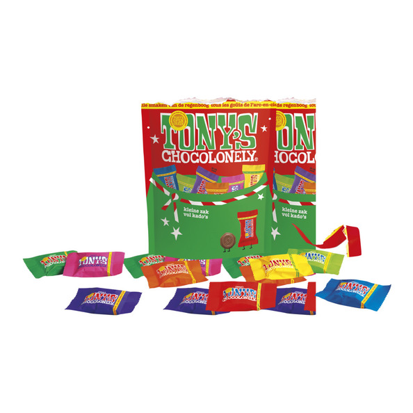 Tony's Chocolonely kerstpouch mix 126 gr