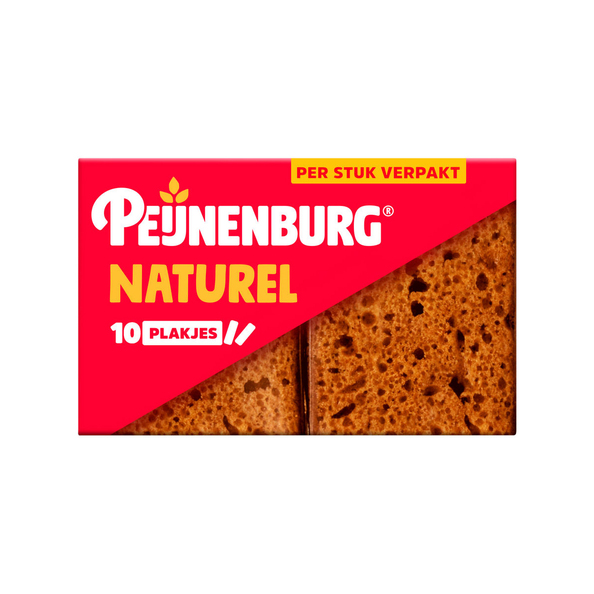 Peijnenburg naturel portieverpakking 10stuks 280 gr