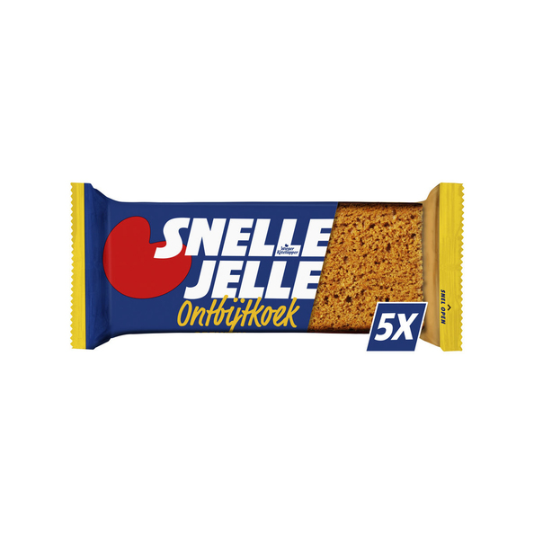 Snelle jelle ontbijtkoek 5-pack 275 gr