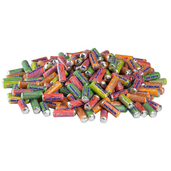 Mini mentos fruit assorti 3 x 1 kg