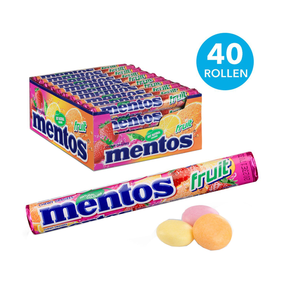 Mentos fruit rol 37.5 gr