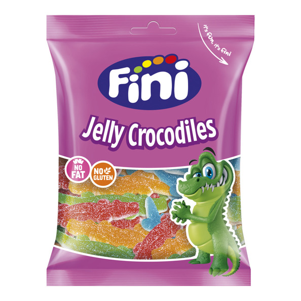 Fini jelly crocodiles zakje 90 gr