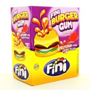 Fini burger bubble gum