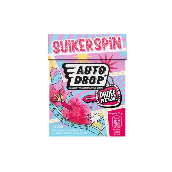 Autodrop proefritje suikerspin 275 gr