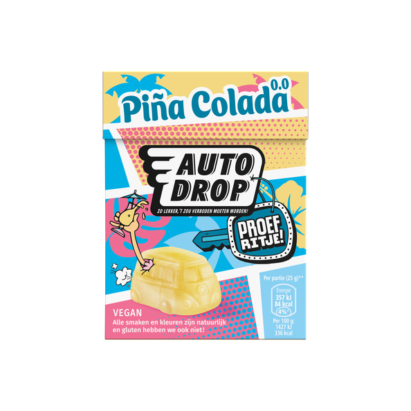 Autodrop proefritje pina colada doosje 250 gr