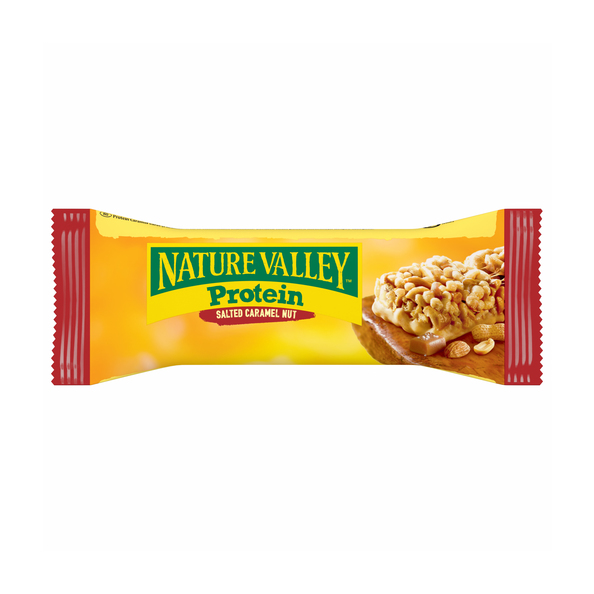 Nature valley protein gezouten karamelnoten single 40 gr