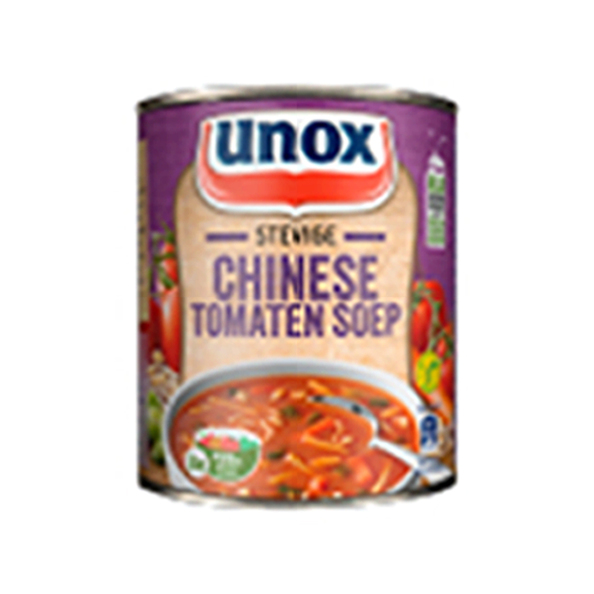 Unox stevige chinese tomaat blik 0.8 liter
