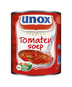 Unox stevige tomatensoep blik 0.3 liter