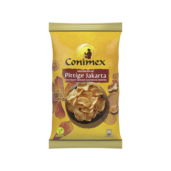 Conimex kroepoek spicy jakarta 75gr. a12