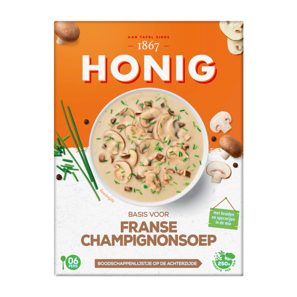 Honig basis voor franse champignonsoep 107 gr