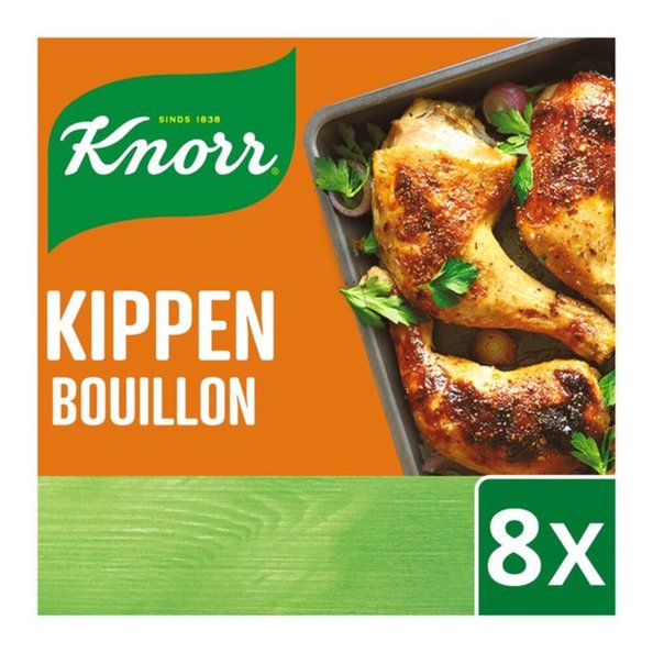 Knorr kippen bouillonblokjes 8x10 gr