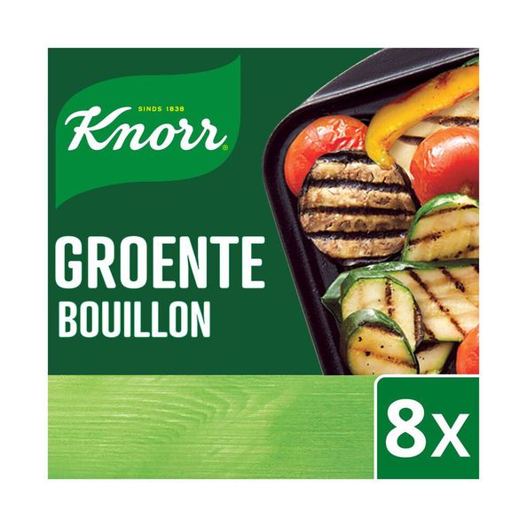 Knorr groente bouillonblokjes 8x10 gr