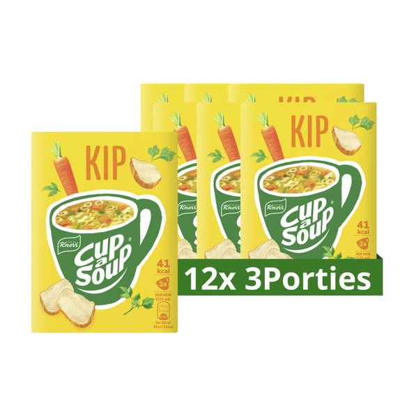 Knorr cup-a-soup kip 3-pack
