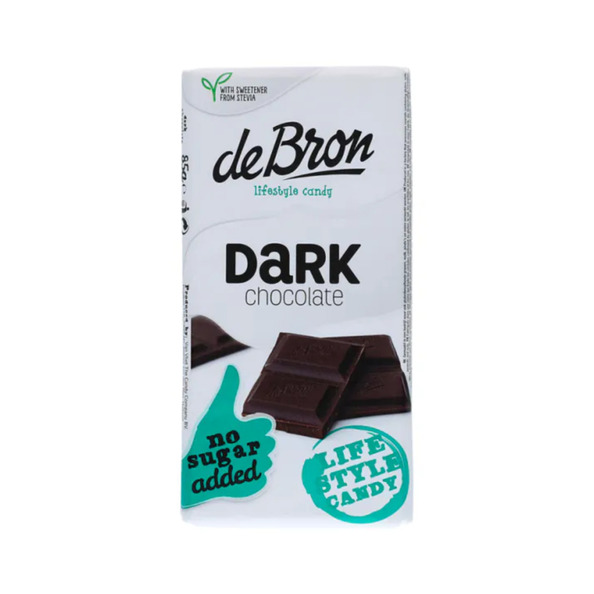 De bron chocolate bar dark 35 gr