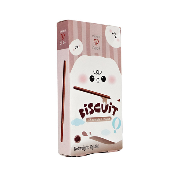 Tokimeki biscuit stick choco flavour 40 gr