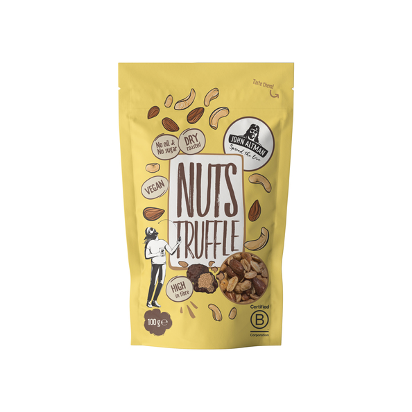 John Altman dry roasted nuts trufle zakje 100 gr