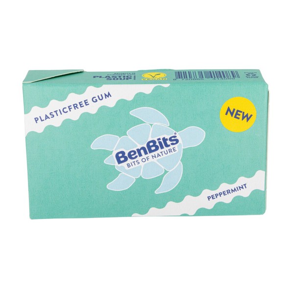 Benbits kauwgom peppermint doosje 18 gr