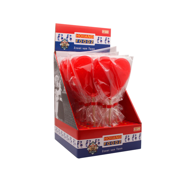 Holland foodz hart lolly wijn nr. 2 80 gr