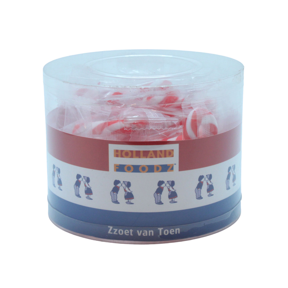 Candy canes mini rood wit 5 gr