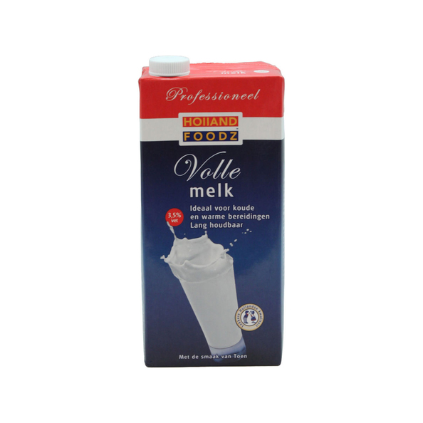 Holland foodz volle melk uht pak 1 liter