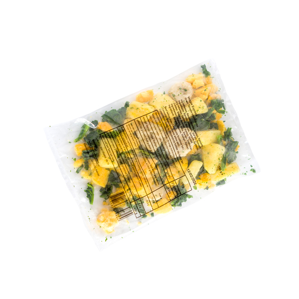 Veggie express green tornado smoothie mix banaan. ananas. mango. spinazie 150 gr