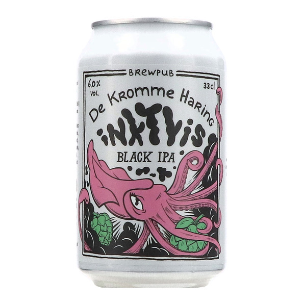 De kromme haring inktvis blik 33 cl