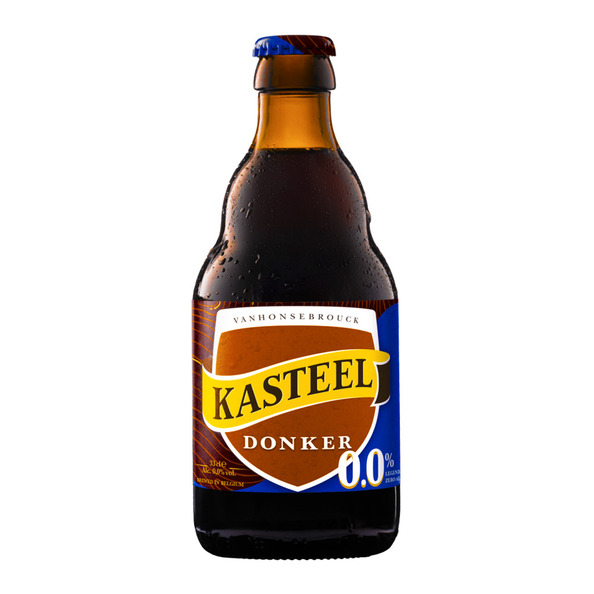 Kasteel donker 0.0 fles 33 cl