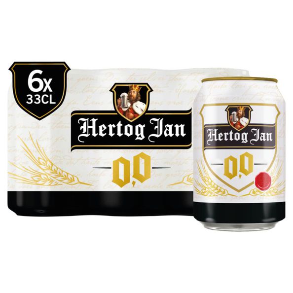 Hertog jan 0.0 blikje 33cl.