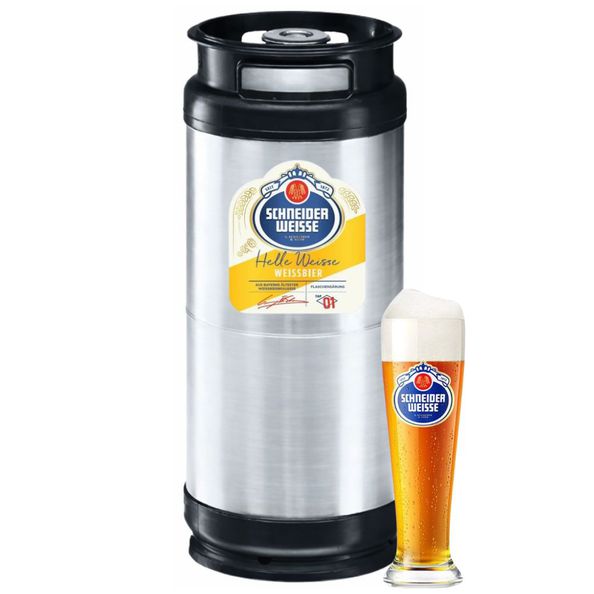 Schneider hefeweissbier naturtrub 20 liter