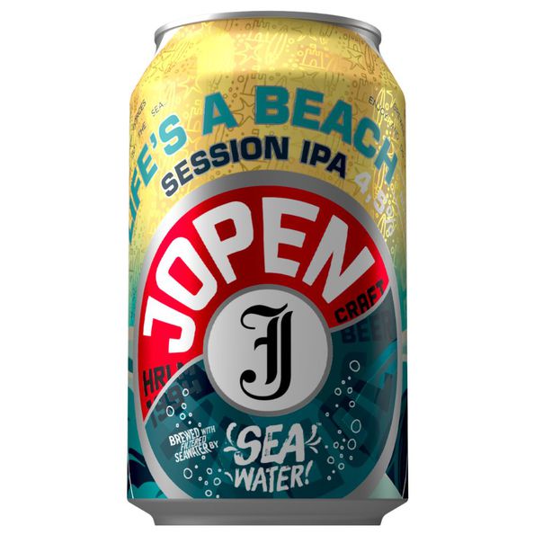 Jopen life's a beach blik 33 cl