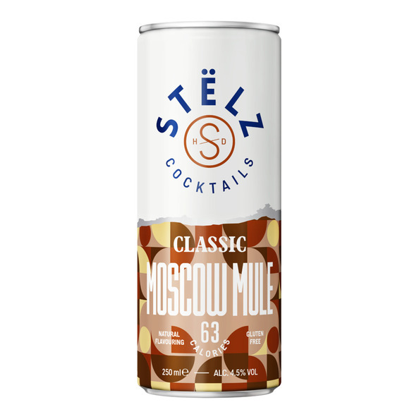 Stelz classic moscow mule blik 25 cl
