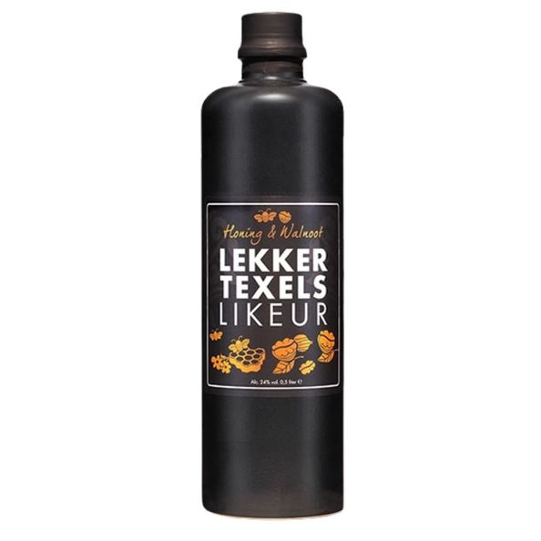Lekker texels honing-walnoot 0.5 liter