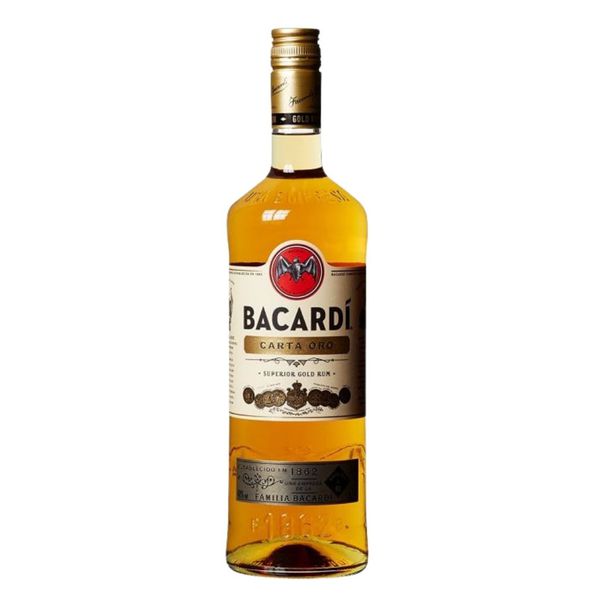 Bacard carta oro goud 1 liter