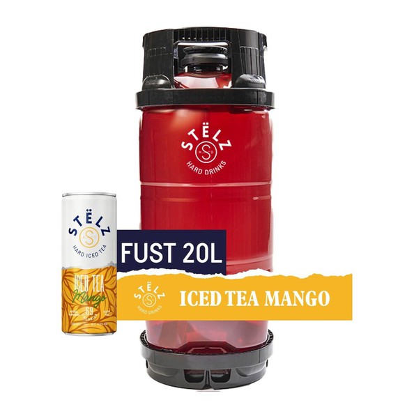 Stelz hard iced tea mango 20 liter