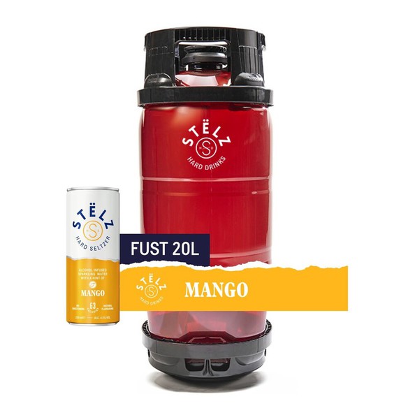 Stelz hard seltzer mango 20 liter