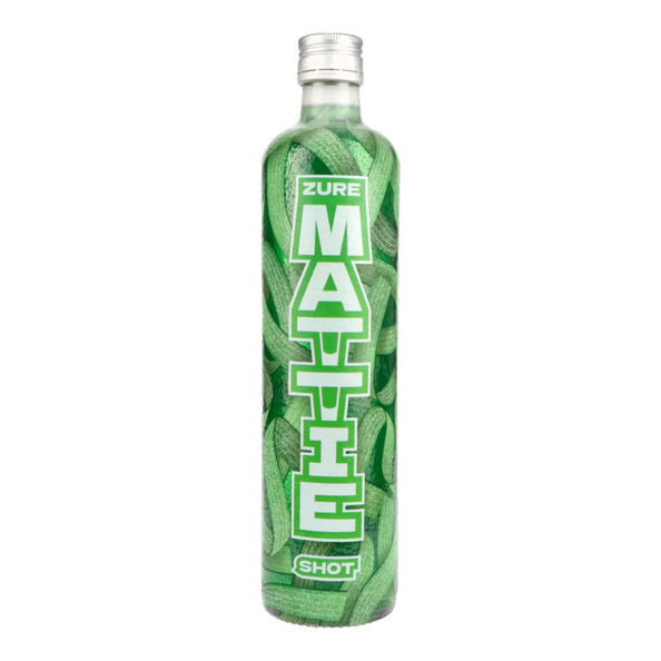 Zure mattie shot groen 14% 0.7 liter