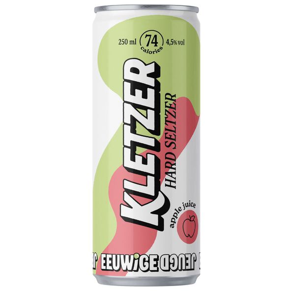 Eeuwige jeugd kletzer hard seltzer apple blik 25 cl