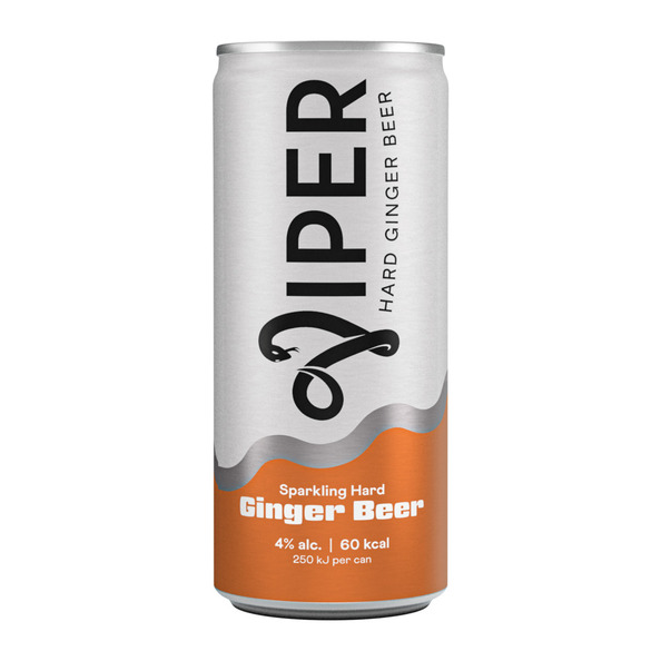Viper hard ginger beer blik 25 cl