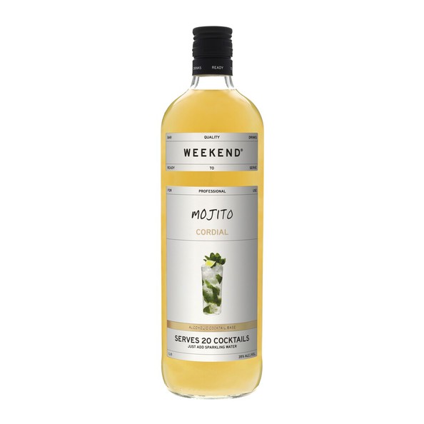 Weekend cocktail cordials mojito 35% 1 liter