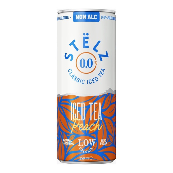 Stelz iced tea peach 0.0% 25 cl
